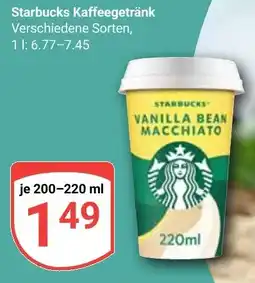 Globus Starbucks Kaffeegetränk Angebot