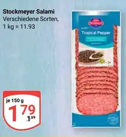 Globus Stockmeyer Salami Angebot