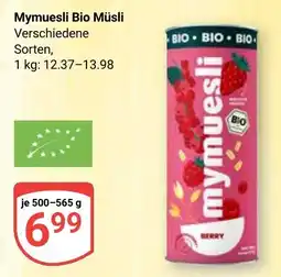 Globus Mymuesli Bio Müsli Angebot
