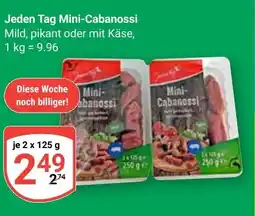 Globus Jeden Tag Mini-Cabanossi Angebot