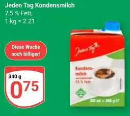 Globus Jeden Tag Kondensmilch Angebot