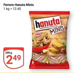 Globus Ferrero Hanuta Minis Angebot