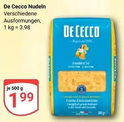 Globus De Cecco Nudeln Angebot