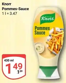 Globus Knorr Pommes-Sauce Angebot