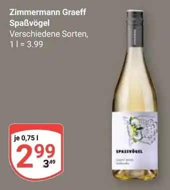 Globus Zimmermann Graeff Spaẞvögel Angebot