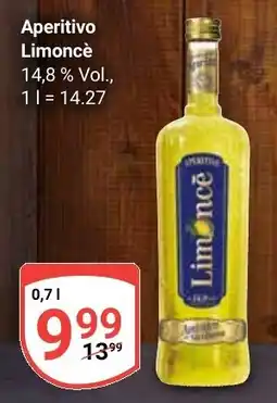 Globus Aperitivo Limoncè Angebot