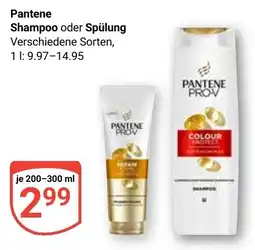 Globus Pantene Shampoo oder Spülung Angebot