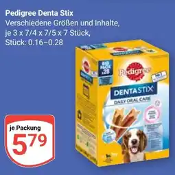 Globus Pedigree Denta Stix Angebot