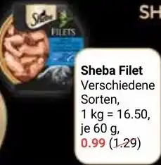 Globus Sheba Filet Angebot
