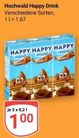 Globus Hochwald Happy Drink Angebot