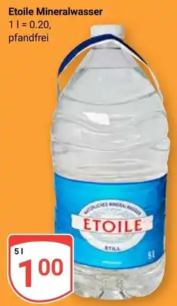 Globus Etoile Mineralwasser Angebot