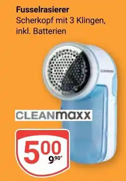 Globus CLEANmaxx Fusselrasierer Angebot
