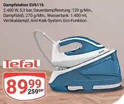 Globus Tefal Dampfstation SV6116 Angebot