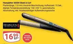 Globus REMINGTON Haarglätter S6500 Sleek & Curl Angebot