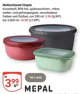 Globus MEPAL Multischüssel Cirqula Angebot