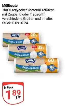 Globus Müllbeutel Angebot