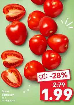 Kaufland Span. Tomaten Angebot