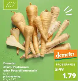 Kaufland Demeter dtsch. Pastinaken oder Petersilienwurzeln Angebot
