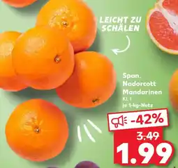 Kaufland Span. Nadorcott Mandarinen Angebot