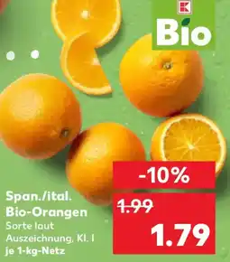 Kaufland Span./ital. Bio-Orangen Angebot