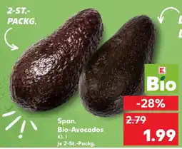 Kaufland Span. Bio-Avocados Angebot