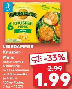 Kaufland LEERDAMMER Knusper- Minis Angebot