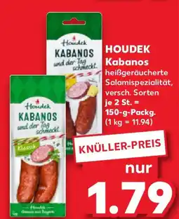 Kaufland HOUDEK Kabanos Angebot