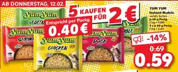 Kaufland YUM YUM Instant-Nudeln Angebot