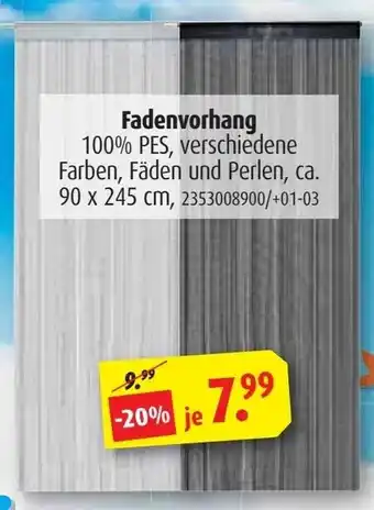 ROLLER Fadenvorhang Angebot