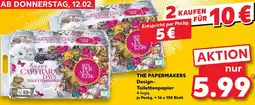Kaufland THE PAPERMAKERS Design- Toilettenpapier Angebot