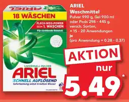 Kaufland ARIEL Waschmittel Angebot