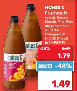 Kaufland HOHES C Fruchtsaft Angebot
