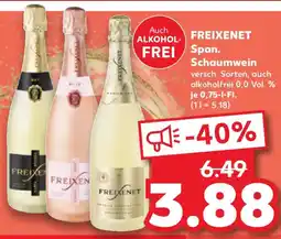 Kaufland FREIXENET Span. Schaumwein Angebot