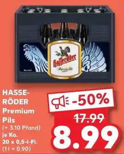 Kaufland HASSE- RÖDER Premium Pils Angebot