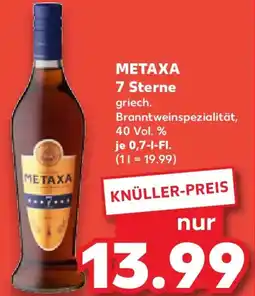 Kaufland METAXA 7 Sterne Angebot