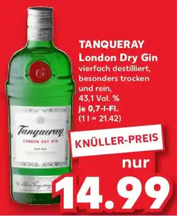 Kaufland TANQUERAY London Dry Gin Angebot