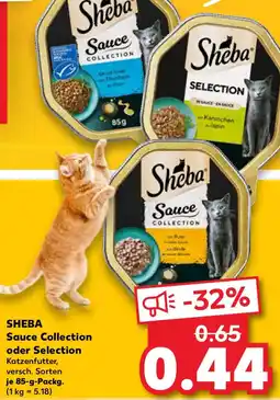 Kaufland SHEBA Sauce Collection oder Selection Angebot