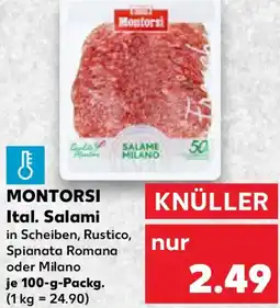 Kaufland MONTORSI Ital. Salami Angebot