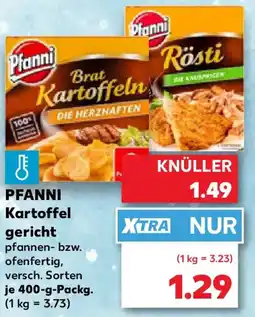 Kaufland PFANNI Kartoffel gericht Angebot