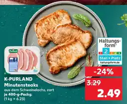 Kaufland K-PURLAND Minutensteaks Angebot