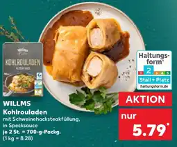 Kaufland WILLMS Kohlrouladen Angebot