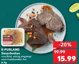 Kaufland K-PURLAND Sauerbraten Angebot