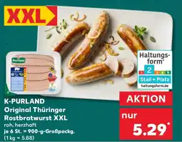 Kaufland K-PURLAND Original Thüringer Rostbratwurst XXL Angebot