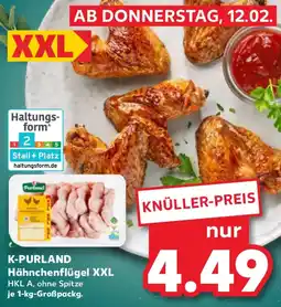 Kaufland K-PURLAND Hähnchenflügel XXL Angebot