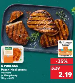 Kaufland K-PURLAND Puten-Hacksteaks Angebot