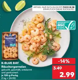 Kaufland K-BLUE BAY Räuchergarnelen Angebot