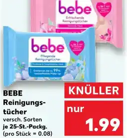 Kaufland BEBE Reinigungstücher Angebot