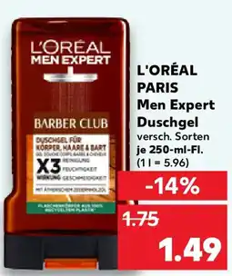Kaufland L'ORÉAL PARIS Men Expert Duschgel Angebot