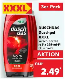 Kaufland DUSCHDAS Duschgel XXXL Angebot