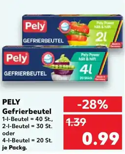 Kaufland PELY Gefrierbeutel Angebot